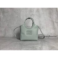 Miumi * New Style Isetan Limited Cowhide Bag Corduroy Bag Denim Bag Denim Bag Canvas Bag tote tote B