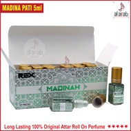 MADINA Rex 4ml White Oud / Madina / Roudah 4ml x 12 pcs Attar Roll On By Rex