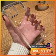 Crystal Clear Frame Lens Protector Phone Case Compatible for iPhone 11 15 14 13 12 Pro Max X XS XR 8 Plus Shock Resistan