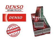 (MADE IN JAPAN) 100% Original DENSO IXUH22 IRIDIUM POWER Spark Plug Plugs - Perouda Axia 1.0 / Bezza