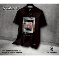 New Trendy Men's T-Shirt / Seventy Eight Men's T-Shirt Original Top / Distro Men's T-Shirt
