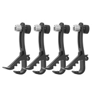 4Pcs Universal Microphone Clamp Adjustable Drum Mic Kit &amp Microphone Holder for Mic Stand