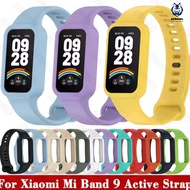 LAYAR XIAOMI SMART BAND 9 ACTIVE MI BAND 9 ACTIVE SILICONE STRAP SMARTBAND SILICON RUBBER WATCH STRA