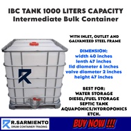 ♻️ IBC TANK 1000 LITERS (USED)