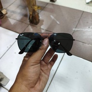 RAYBAN CARAVAN 3136 BLACK SUNGLASSES BLACK LENS UV PROTECTION