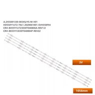8pcs=4sets led backlight strip for Hisense 55E3F 55A5F 55E3F-PRO LED strip JL. D55081330-003XS-M-V01