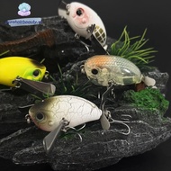 PUREHAIRBEAUTY Cicada Lure, Metal-Blade Design 45mm Length Cicada Fishing Lure, Micro Surface Double