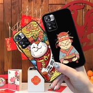 Xiaomi Redmi Note 11 pro 5g Case CHINA / Redmi Note 11 pro plus Lucky Lucky Fortune Cat Shape