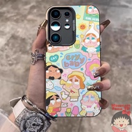 COD ️OPPO A38 4G A18 A60 A58 A79 5G Reno 12F&For Iphone Case Classic Elements 2-Layer Hard Back Soft