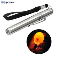 【OMALL】 1Pc Stainless Steel Incubator Eggtester Egg Flashlight LED Egg Detector Hatching Equipment f