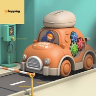 MK1  Inertia Sensory Toy Car with Storage Function Smooth Rolling Baby First Car Toy Cartoon Inertia