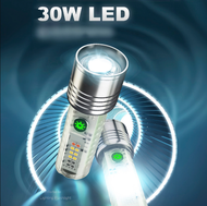 Suksestech Senter Maghnet Zoom in out Cas 8 Mode Warna 30W Waterproof Flashlight 520A