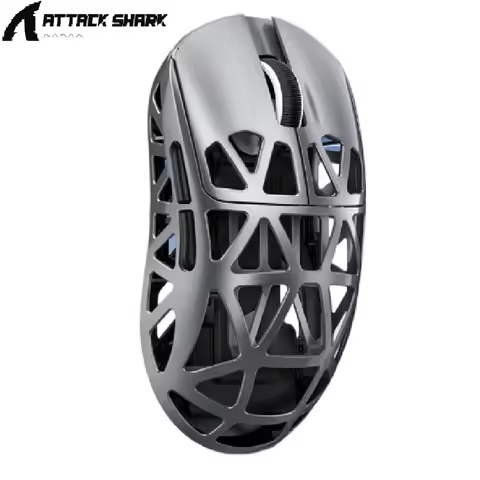 Hot Sale Attack Shark R2 Gaming Wireless Mouse PAW3950 8K Magnesium Alloy Lightweight Gaming Mouse B