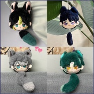 SY6 Genshin Imapct Alhaitham Xiao Wanderer Tighnari Plush Dolls Gift For Girls Pendant Cat Ears With
