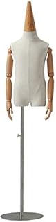 Tailors Dummy Mannequin Body Torso for 2-10 Years Kids Clothing Dress Form Display with Adjustable H