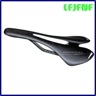 LFJFNF 2020 New Mtb Hollow Cushion Full Carbon Saddle Road Seat Bike Parts 3K Matte Carbon Road Saddle Bicycle seat HSTHD