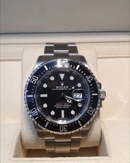 『已交流』勞力士 126600 海使 ROLEX Sea-Dweller 五十週年 單紅 排氦閥門 Glidelock延展系統 43mm