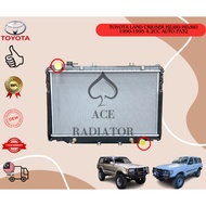 TOYOTA LAND CRIUSER HZJ80/HDJ80 1990-1995 4.2CC OEM RADIATOR ASSY AUTO 3ROW-PA32 PREMIUM QUALITY