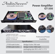 ! POWER AMPLIFIER AUDIO SEVEN GT 350 ORIGINAL -
