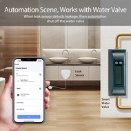 [themremain]-Zigbee Water Level Sensor Smart Water Leakage Alarm Detector Flood Alert Overflow Secur