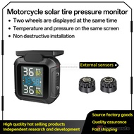 Motorcycle Tyre Pressure Monitoring System High Accuracy Digital Display Portable for All Two-Wheele
