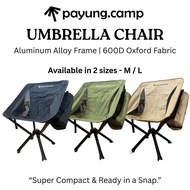 PAYUNG.CAMP Umbrella Chair Foldable Beach Chair Folding Camping Chair Outdoor Chair Moon Chair Kerus