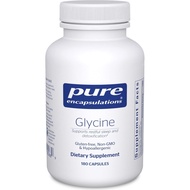 Pure Encapsulations Glycine - Supports Restful & Detox* - Supplement - Vegan & Gluten-Free - 180 Cap