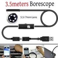 屯京 - USB手機內窺鏡 5.5mm攝像頭 工業管道檢測儀 硬線