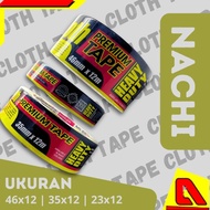 Nachi Premium Black CLOTH Tape Heavy Duty 46x12 35x12 23x12 CLOTH TAPE naci Durable and Strong
