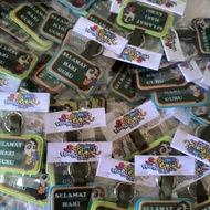 [BORONG] Keychain Hari Guru Hadiah Handmade