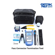 Fiber Optic Termination Tool Kit FTTH Tool Kit Fasc Connector Termination Tool kit