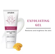 LIFUSHAเจลผลัดเซลล์ เจลขัดผิว ครีมสครับผิวมะม่วง ฮิตใ Mango น Facial Exfoliating Cream ครีมเจลขัดผิว