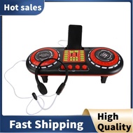 DJ for Kids Toys Mixer Multi Function Percussion Musical DJ Turntable Music Mixer Connectable Phone 