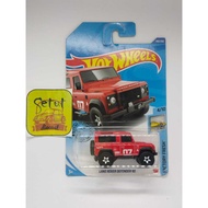 MERAH LAND ROVER HOT WHEELS HOTWHEELS LAND DEFENDER 90 REDRover