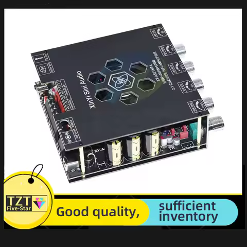 XY-AS21HPA Bluetooth High-Power Digital Amplifier Board 2.1 Channel Subwoofer 300W*2+600W Dual TPA32