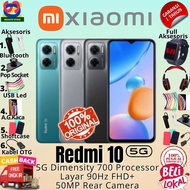 Hp Baru Xiaomi Redmi 10 5G 6/128GB Ram Upto 8GB Garansi Resmi 100% Ori