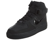 Nike Boy's Air Force 1 Basktetball Shoes (GS) Black/Black/Black 5.5Y