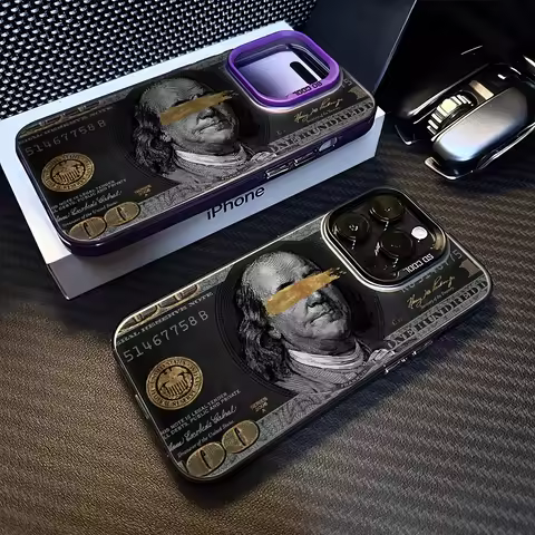 New Cool 100 Dollar Bank Note Phone Case for vivo Y04 Y03 Y78 Y36 Y100 Y27 Y17s V50 V30e V40 V27e V2