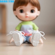 BARR1YRB 1pair Doll Leather Shoes Boots, Handmade Pretend Play Bjd Doll Shoe, Doll Dress Up Toys Bla