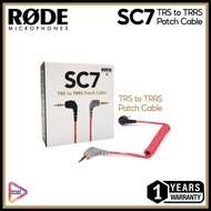 Rode SC7 3.5mm TRS to TRRS Patch Cable สายต่อไมค์ TRS ต่อมือถือ TRRS ประกันศูนย์ไทย 1 ปี*