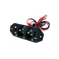 1pcs Heavy Current Dual Switch Fit FUTABA/ JR connector For RC Model KST029