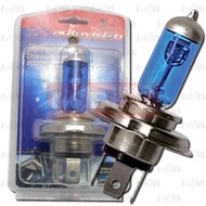 Autovision Diamond Blue H4 H7 5000K 36w 60w Lampu Bohlam Motor Mobil