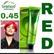 Bremod hair Color 0.45 RED hair dye