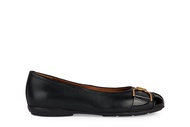 GEOX Ladies Annytah Ballerina Flats - Black D457NB-0TUHH-C9999S4