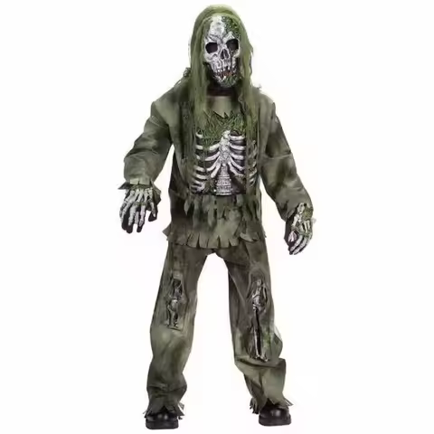 Creations Zombie Costume for Kids Adult Scary Skeleton Living Dead Zombie Costume Monsters Costume f