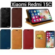 Xiaomi Redmi 15Cตรงรุ่น(ส่งในไทย)เคสฝาพับXiaomi Poco C85/Redmi 15/Redmi 15Cเคสกระเป๋าเปิดปิดแบบแม่เห