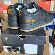 us7.5 二手 Nike Air Force 1 I gore-tex black gum
