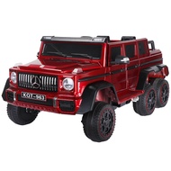 【SG Ready Stock】Super Large Size 6-Wheeled 2-Seater Kids Electric Off-Road Car G-Wagon G63 with Pare