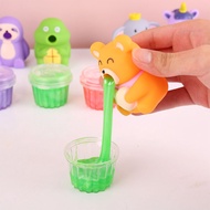 Creative Cartoon Unicorn Elephant Doll Slime Vomit Squeeze Toy Crystal Mud Decompression Toy