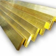 Brass strip plate 12mm x 49mm x 390mm - brass plate